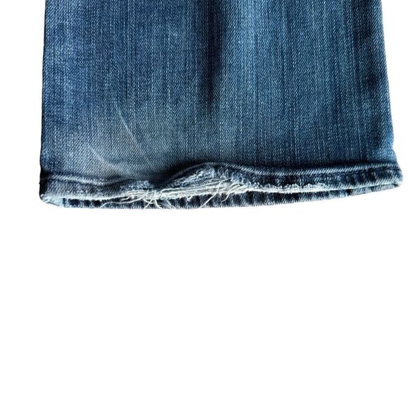 7 For All Mankind Blue Bootcut Jeans - Picture 7 of 12